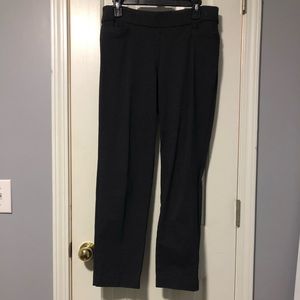 Briggs black pull on dress pants. 10P